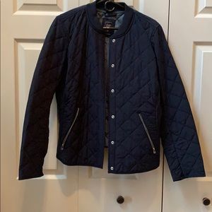 Gap Quilted Navy Jacket